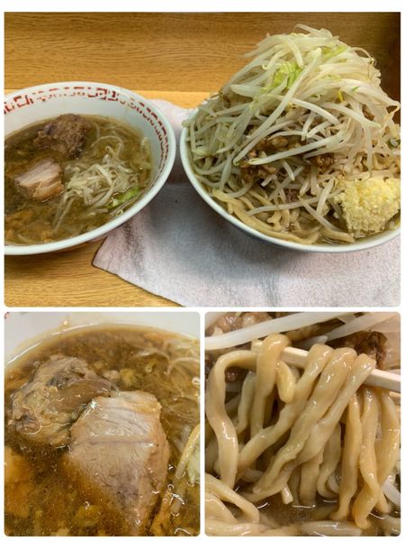 「大ラーメン麺マシ」@ラーメン二郎 環七新新代田店の写真