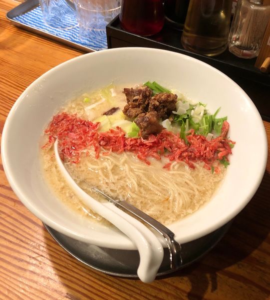 「11月限定・海鮮胡麻白湯そば¥980」@らぁ麺屋 つなぎの写真