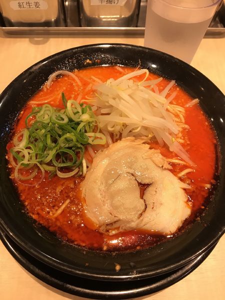 「辛味噌ラーメン」@替玉千里眼 志木店の写真