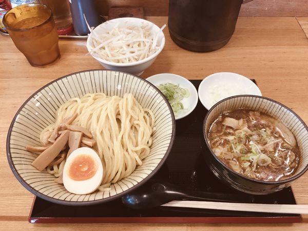 「豚つけ麺(ﾎﾟｲﾝﾄで０¥)」@優勝軒 日立店の写真