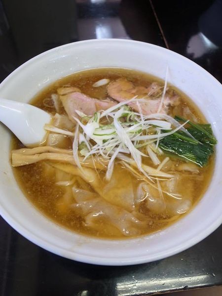 「ワンタンメン…700円」@手打 焔の写真