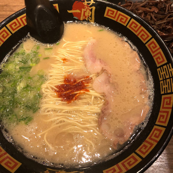「ラーメン　890円　キクラゲ　120円」@一蘭 前橋インター店の写真
