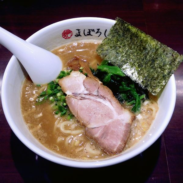 「らーめん（760円）」@豚骨醤油らーめん まぼろしの写真