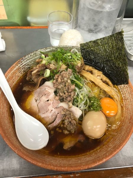 「上海蟹出汁醤油ラーメン」@覆麺 智の写真