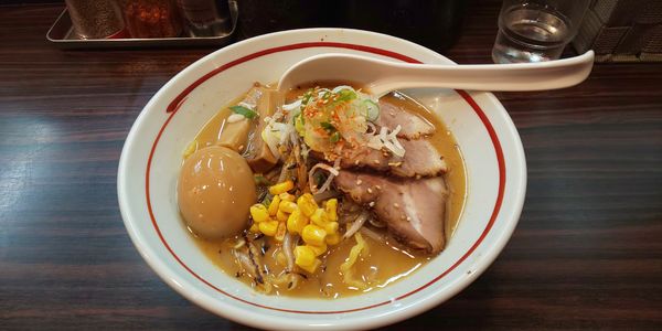 「あけどや味噌らー麺」@らー麺 あけどやの写真