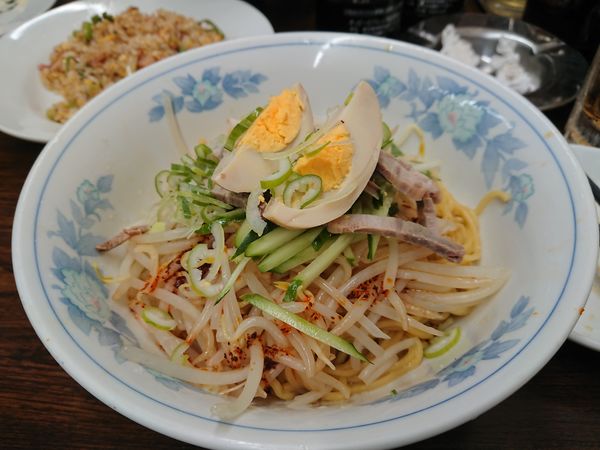 「担担麺(中国式汁なしタンタンメン)790円＋税 他いろいろ」@新珍味の写真