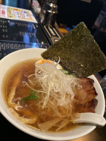 「らぁ麺」@呑んびりBAR HOKAGEの写真