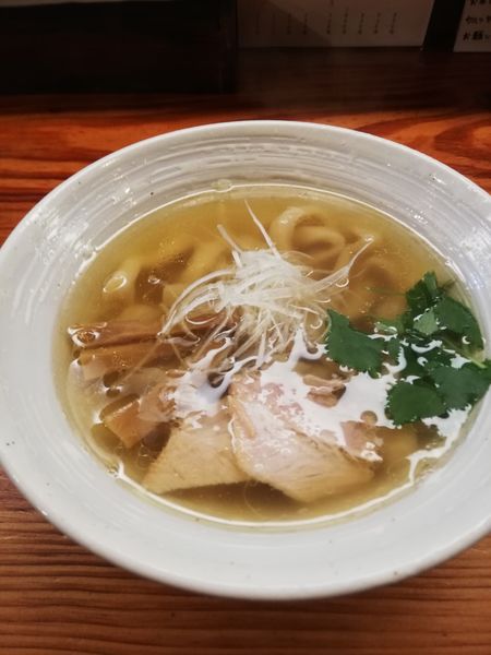 「塩らーめん　850円」@純手打ち 麺と未来の写真