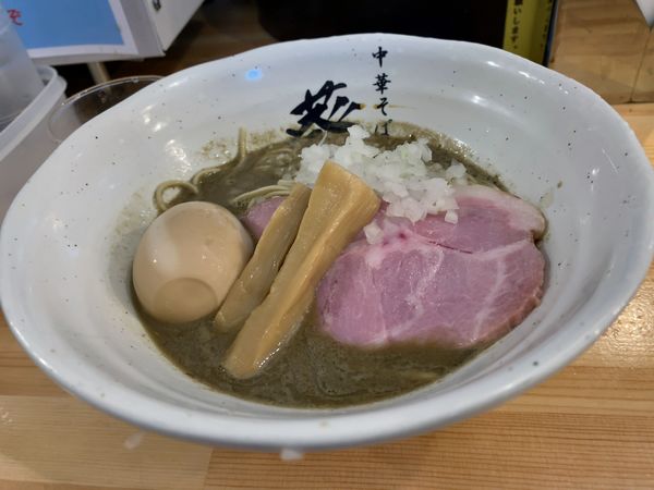 「濃厚煮干しらーめんハード」@濃厚煮干らーめん 川むらの写真