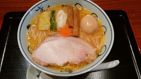 「味玉味噌そば￥950-」@食煅 もみじの写真