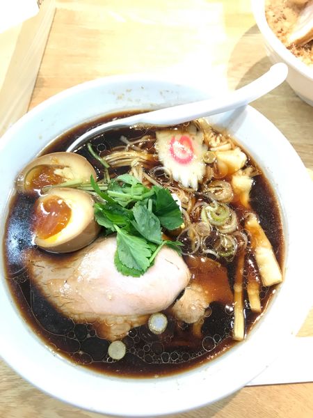 「黒中華@山形物産展  901円」@らーめん ぬーぼうの写真