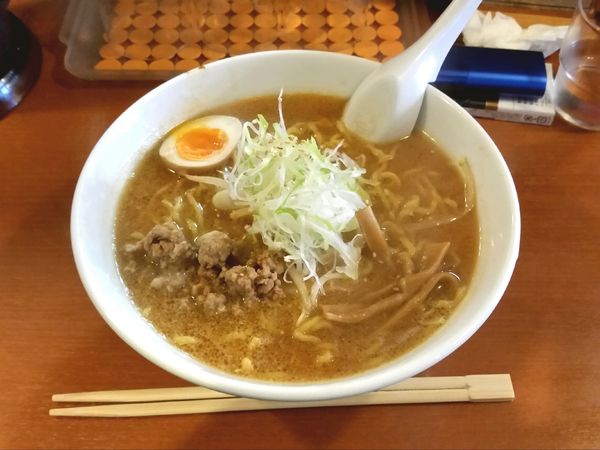 「味噌ラーメン」@札幌ラーメン ひぐま 中央市場店の写真