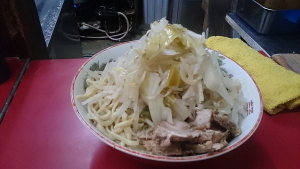 「大(ヤサイダブル)￥６００」@ラーメン二郎 目黒店の写真