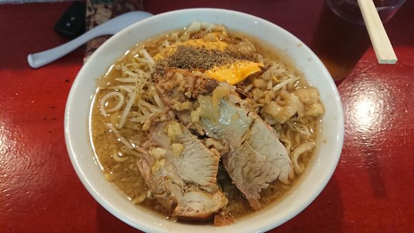 「ラーメン チーズトッピング」@Yume Wo Katare Okinawaの写真