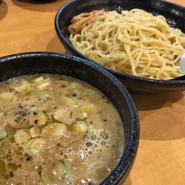 「味噌つけ麺」@こってりらーめん なりたけ 幕張店の写真