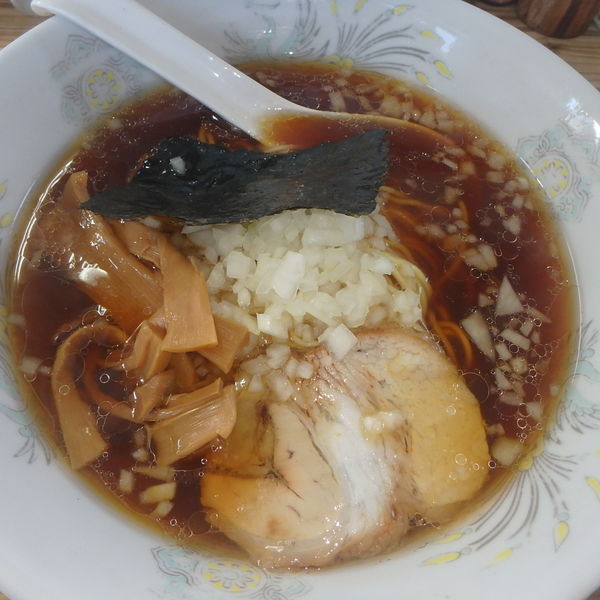 「中華そば並550円」@中華そば たまやの写真