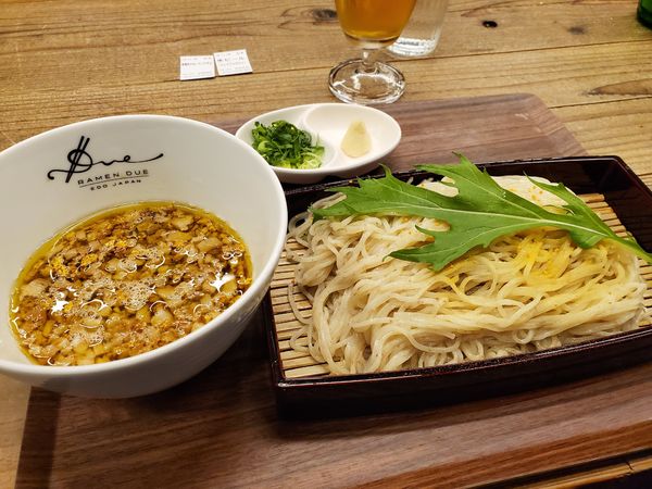 「果実酢のせいろつけそば880円」@Ramen ドゥエ Edo Japanの写真