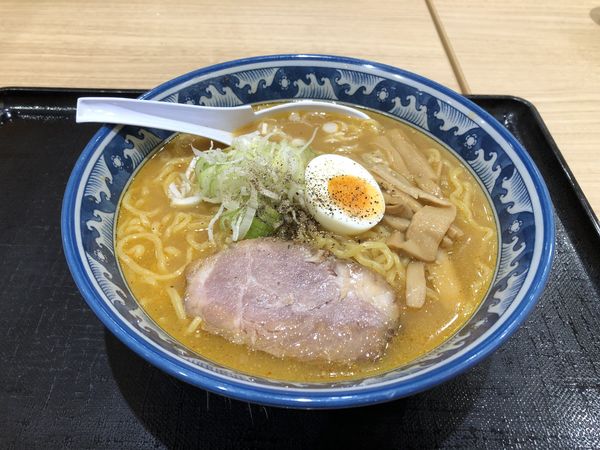 「味噌ラーメン」@ラーメン専門三代目 月見軒 SUNAMO店の写真