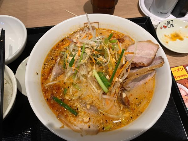 「ごまみそネギラーメン」@喜多方ラーメン坂内 取手店の写真