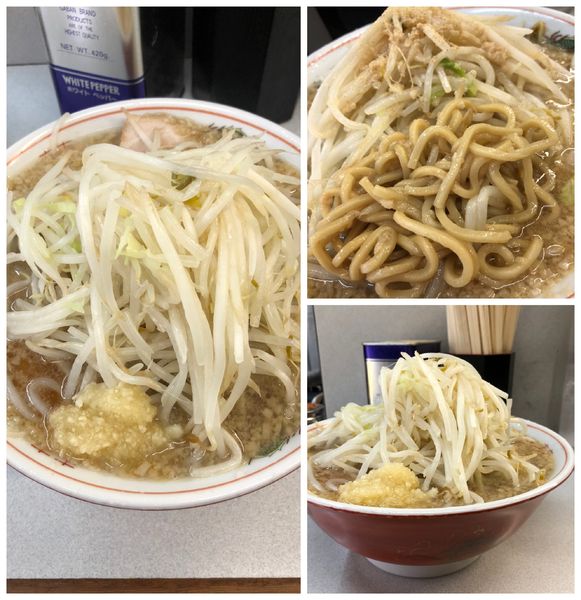 「ラーメン豚マシ　ヤサイニンニクアブラ」@ラーメン 神田店の写真
