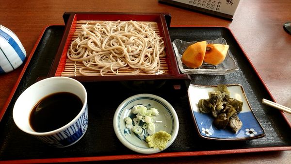 「もりそば　700円」@そば工房 さとうの写真