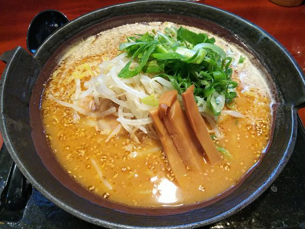 「味噌とんこつ　大盛」@麺屋 蔵人 茅野本店の写真