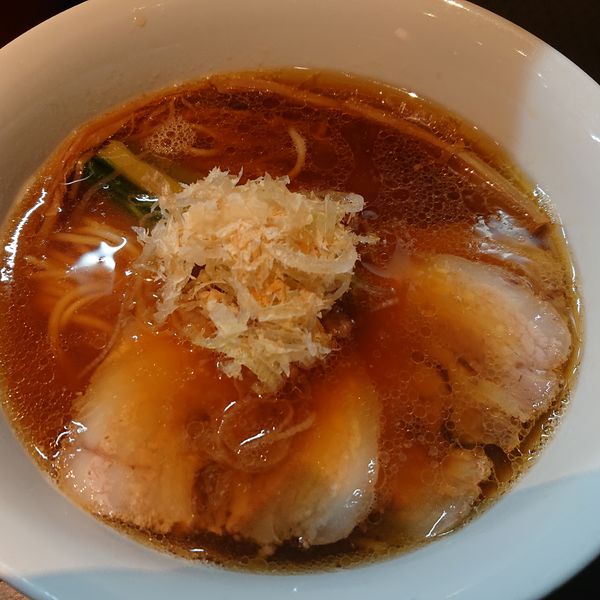 「鮭だしらぁ麺900円」@支那そばや 本店の写真