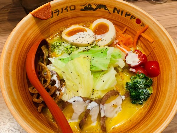 「特製ベジソバ」@ソラノイロ NIPPONの写真