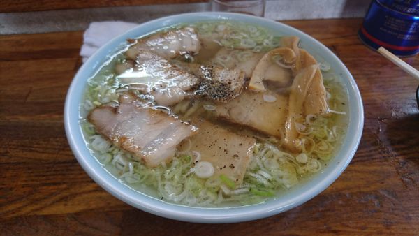 「塩チャーシューメン」@丸信ラーメン 船引店の写真