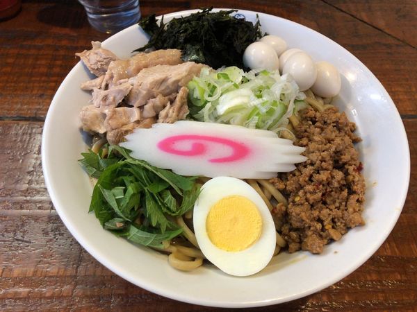 「のりうずらまぜそば」@まぜそばコンドルの写真