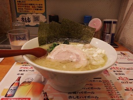 「濃厚豚骨麺（塩）１５０ｇ（並）」@麺屋 貴壱家の写真