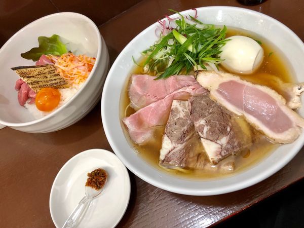 「1周年記念特別メニュー」@中華そば うお青の写真