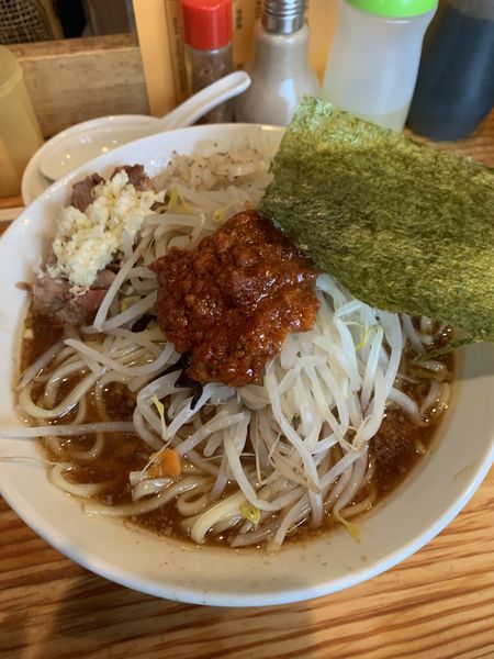 「オロチョンラーメン中盛り」@にかいやの写真