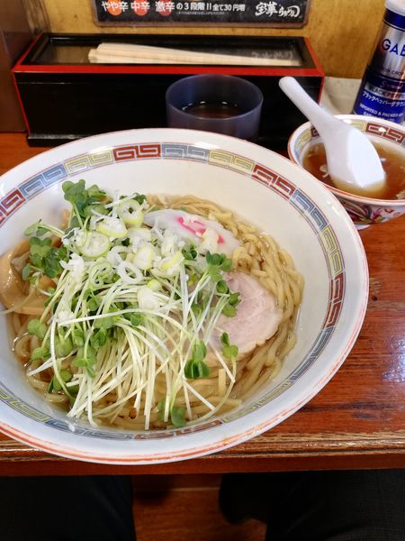 「油そば 中盛」@宝華らぁめんの写真