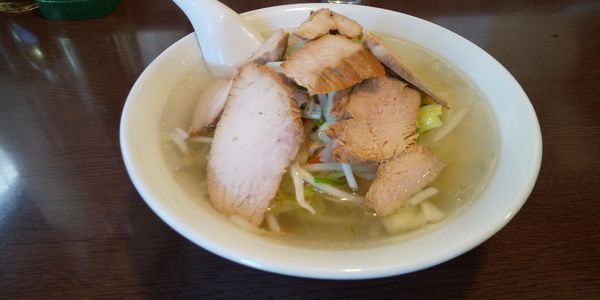 「タンメン＋チャーシュー」@はつねの写真
