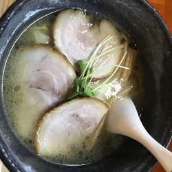 あさひ　塩ラーメン　海老