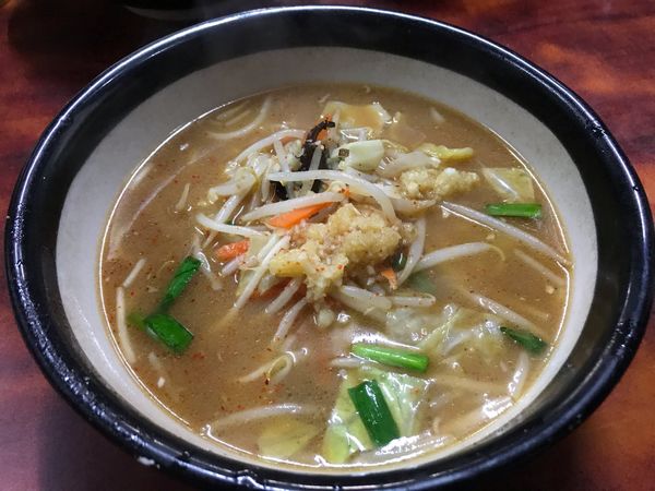 「にんにくみそラーメン　800円」@大番の写真