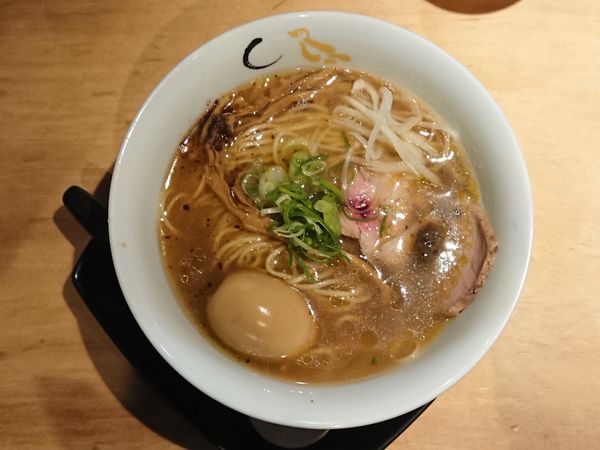 「味玉そば」@SOBAHOUSE 金色不如帰 新宿御苑本店の写真