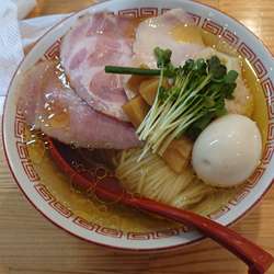 (松)特級中華そば 白醤油 大盛