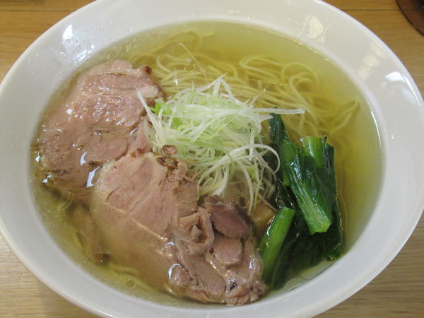 「白中華（750円）」@中華そば 心の写真