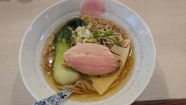 「しお蕎麦　７８０円」@蕎麦いなりの写真