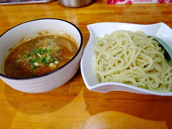 「和風濃厚つけめん(並盛・200g)650円」@ラーメン工房 幸福亭の写真