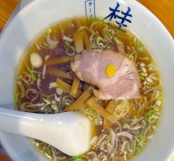 「ラーメン小＋葱（800円）」@煮干しだし醤油ラーメン 桂の写真