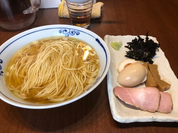 「氷見産煮干ラーメン800円」@貪瞋癡の写真