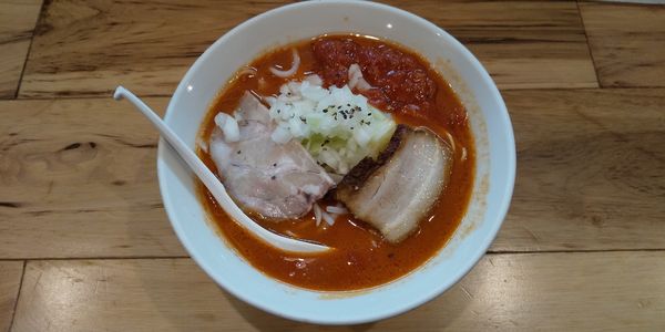 「とまとらーめん」@らーめん カッパハウスの写真