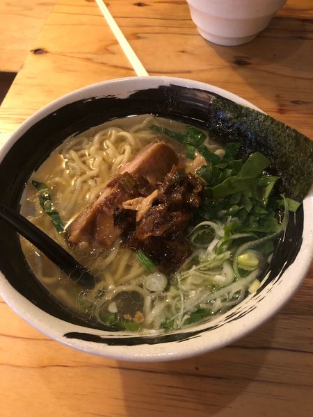 「塩鶏そば」@麺場 浜虎 横浜店の写真