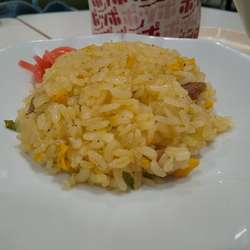 #ミニチャーハン #たっぷり野菜の塩らーめん #麺増量