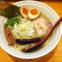 ジンジャー塩ラーメン+味玉