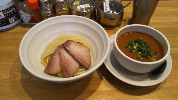 「トマ味噌つけめん」@つけめん・まぜそば むじゃきの写真