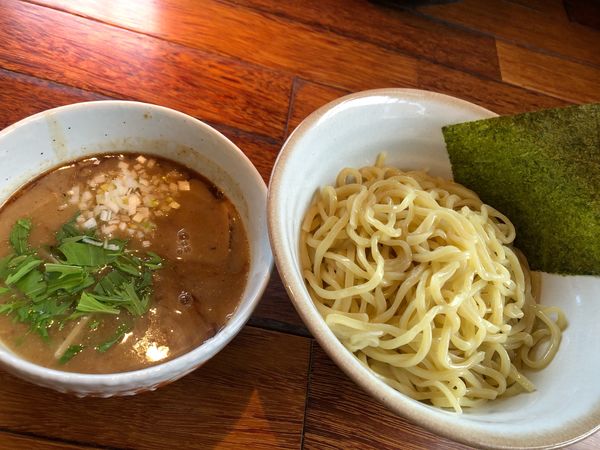 「つけ蕎麦中盛り900円」@麺屋 さんじの写真